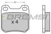BREMSI BP2412 Brake Pad Set, disc brake